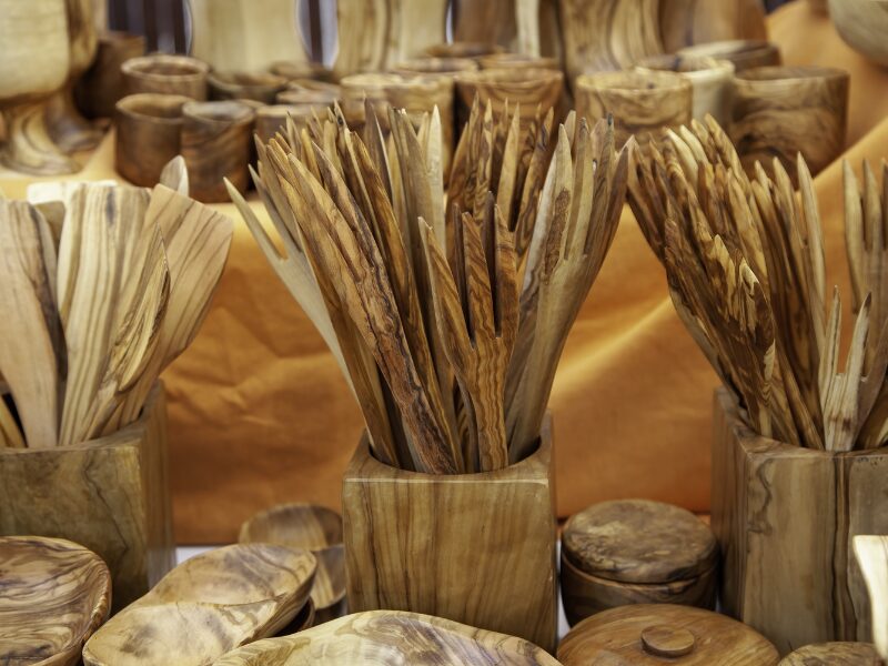 Souvenirs from Crete: Olive Wood cutlery