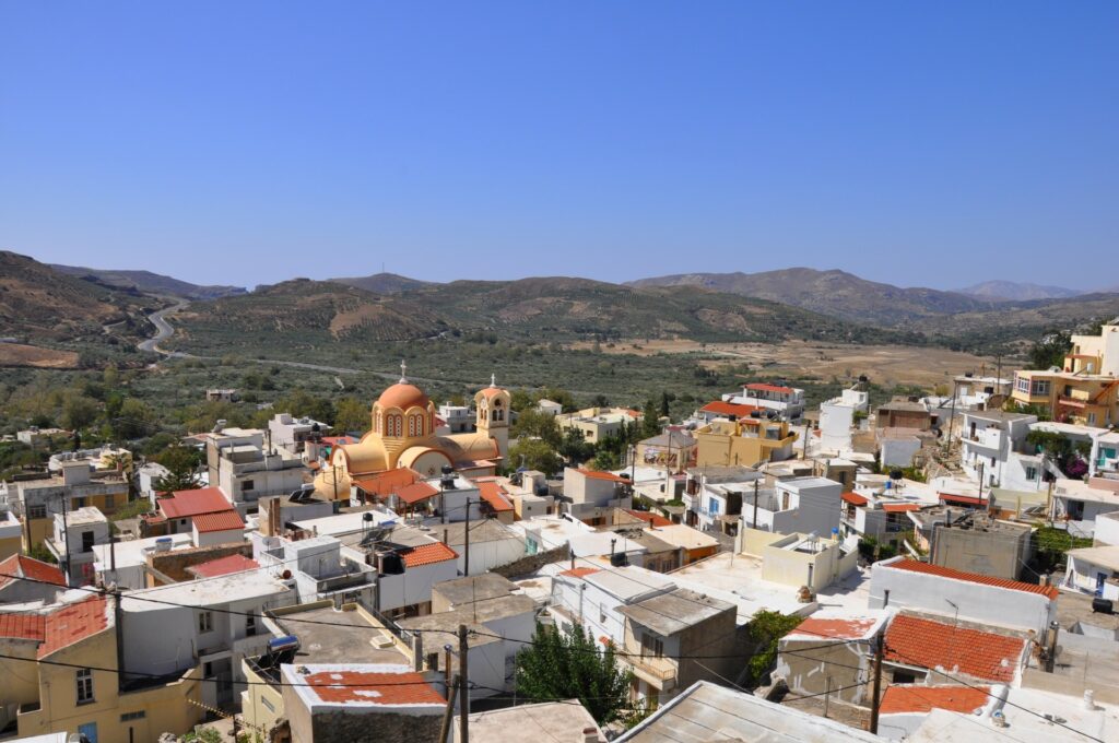Viannos town Crete