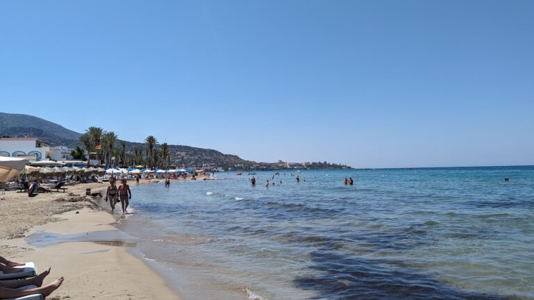 Stalida Stalis Beach Crete Greece