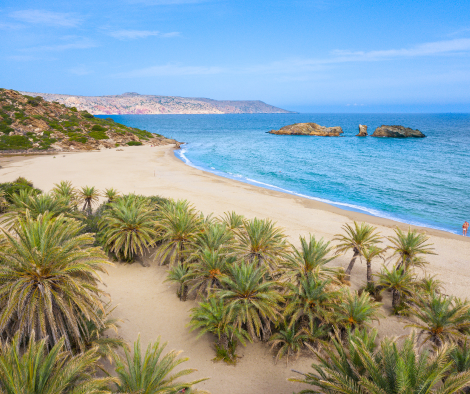 Vai Beach Crete Greece