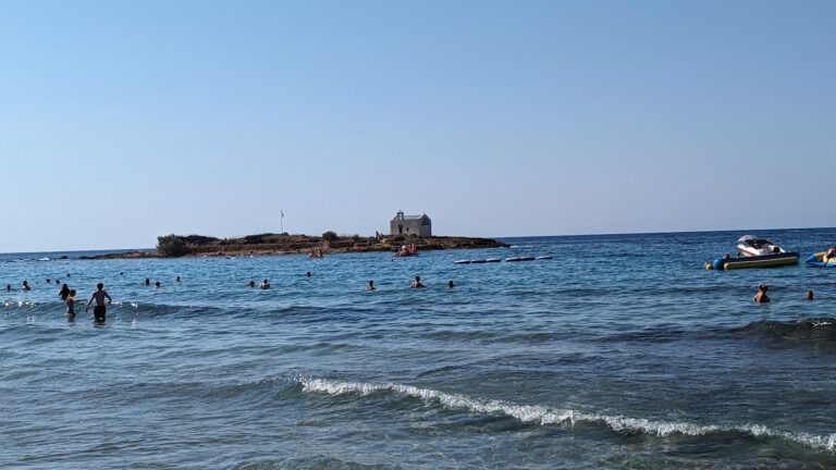 Malia beach Crete Greece