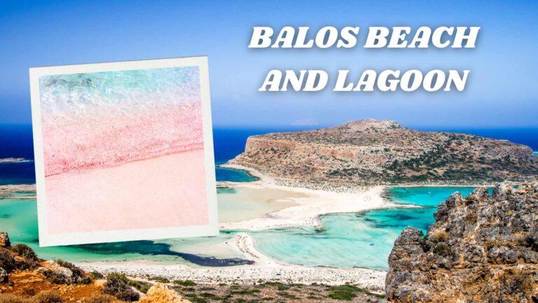 Balos beach Crete Greece pinks sand beach