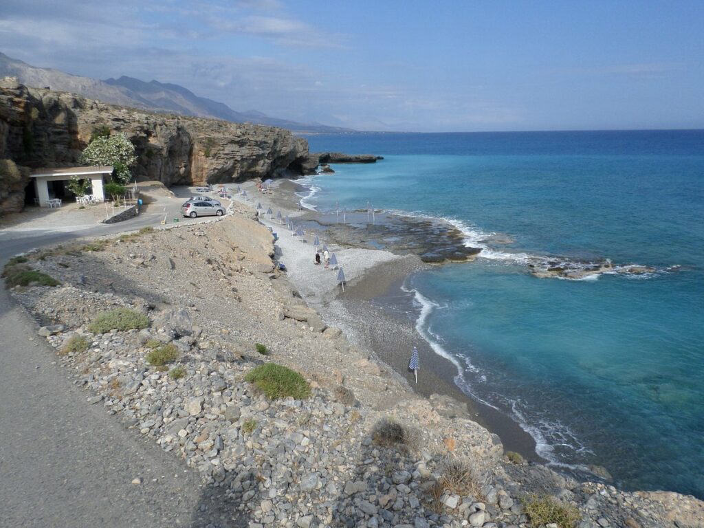Filaki beach nudist beaches in Crete