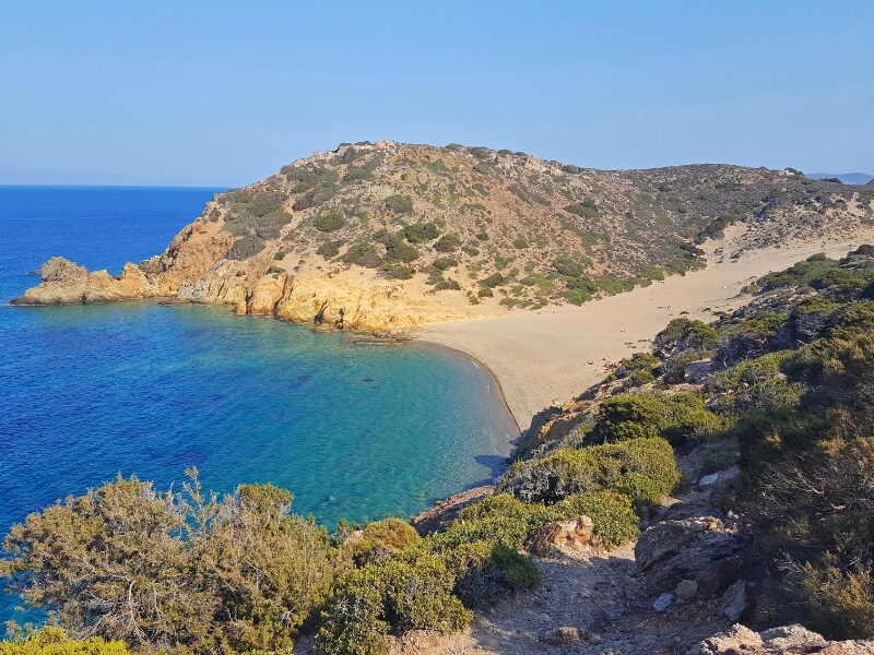 nudist friendly beach in crete