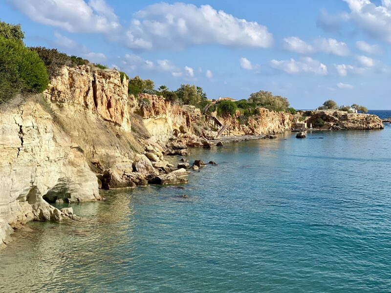Sarandaris Coves Crete island