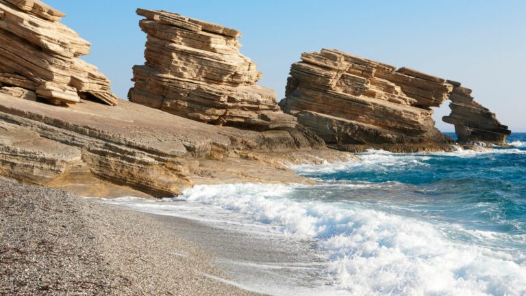 Triopetra Beach Crete Greece