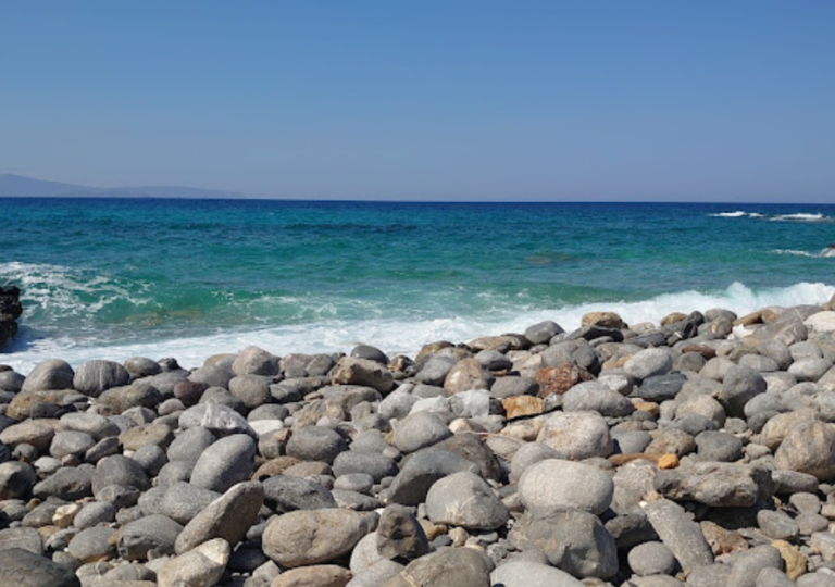kamini beach lasithi crete greece
