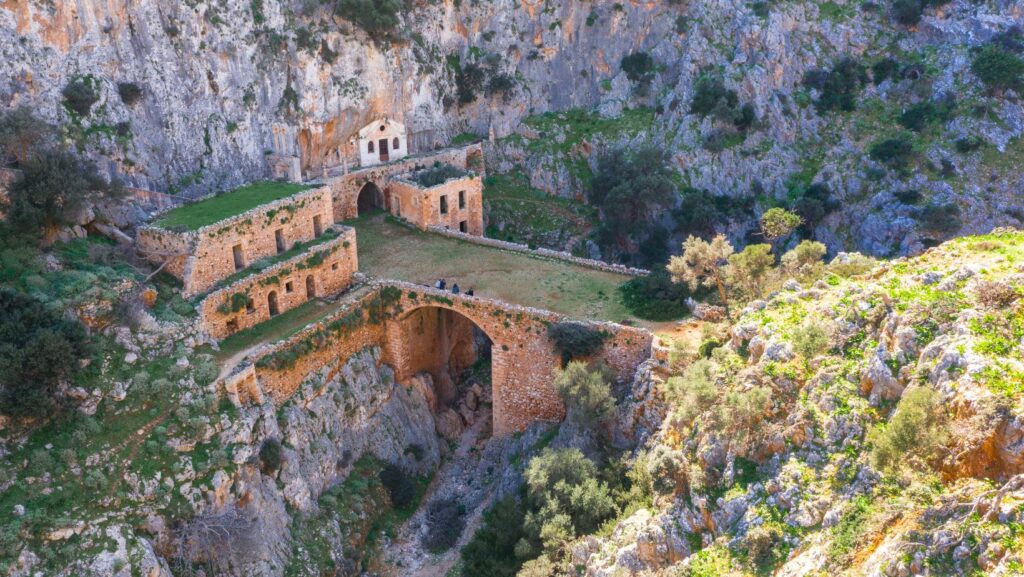 Katholiko Monastery, Chania, Crete, Greece