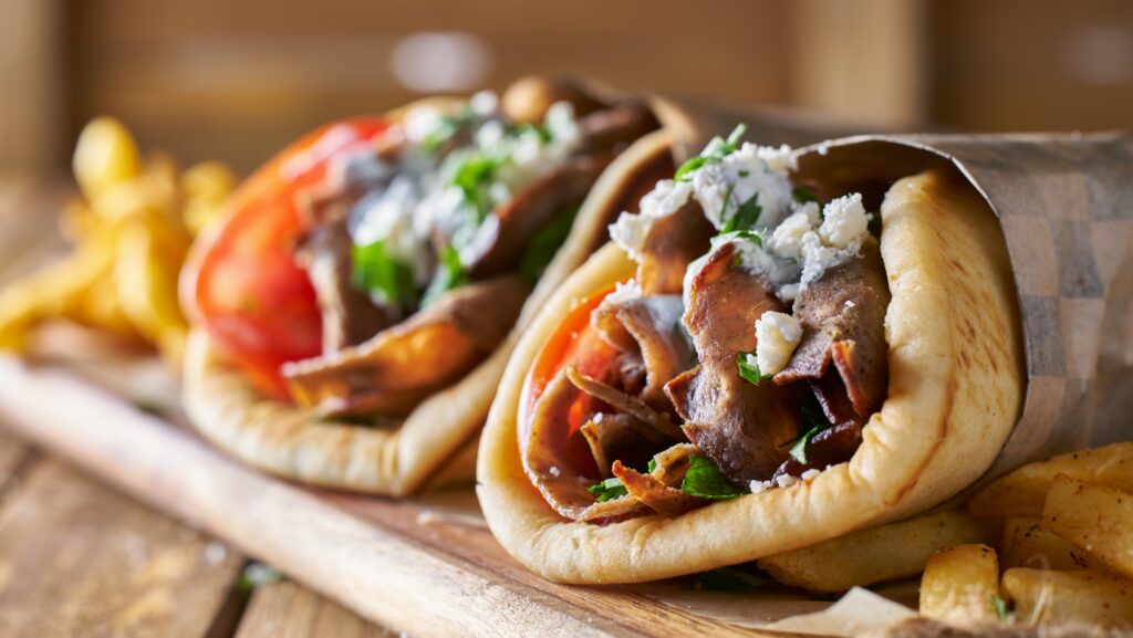 Gyros plate