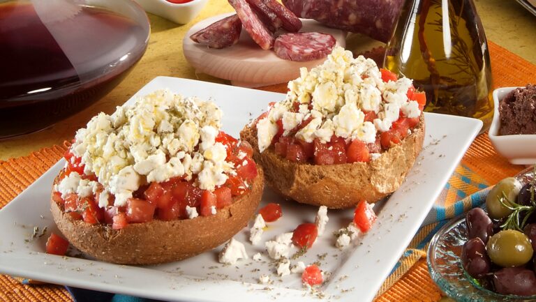Cretan Dakos Salad Recipe