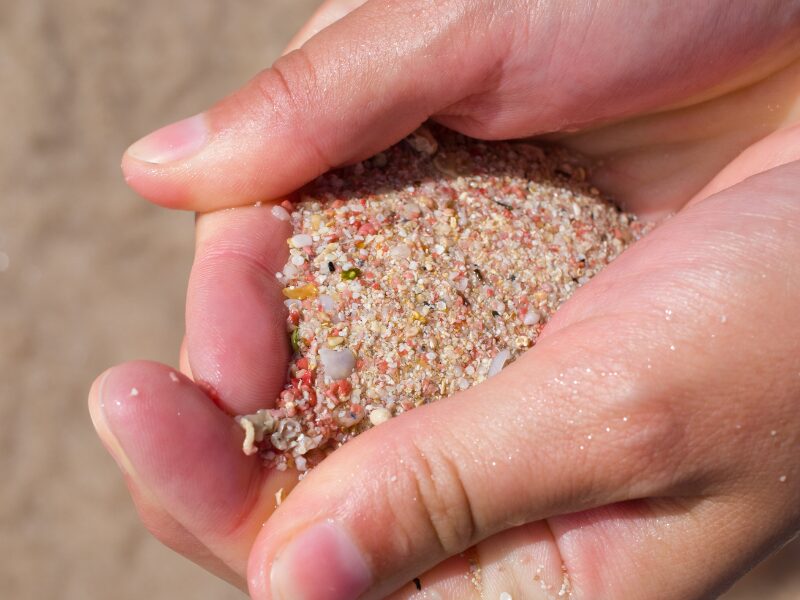 elafonissi pink sand beach