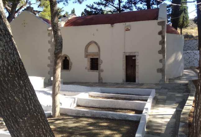 Agia Moni monastery in Viannos Crete