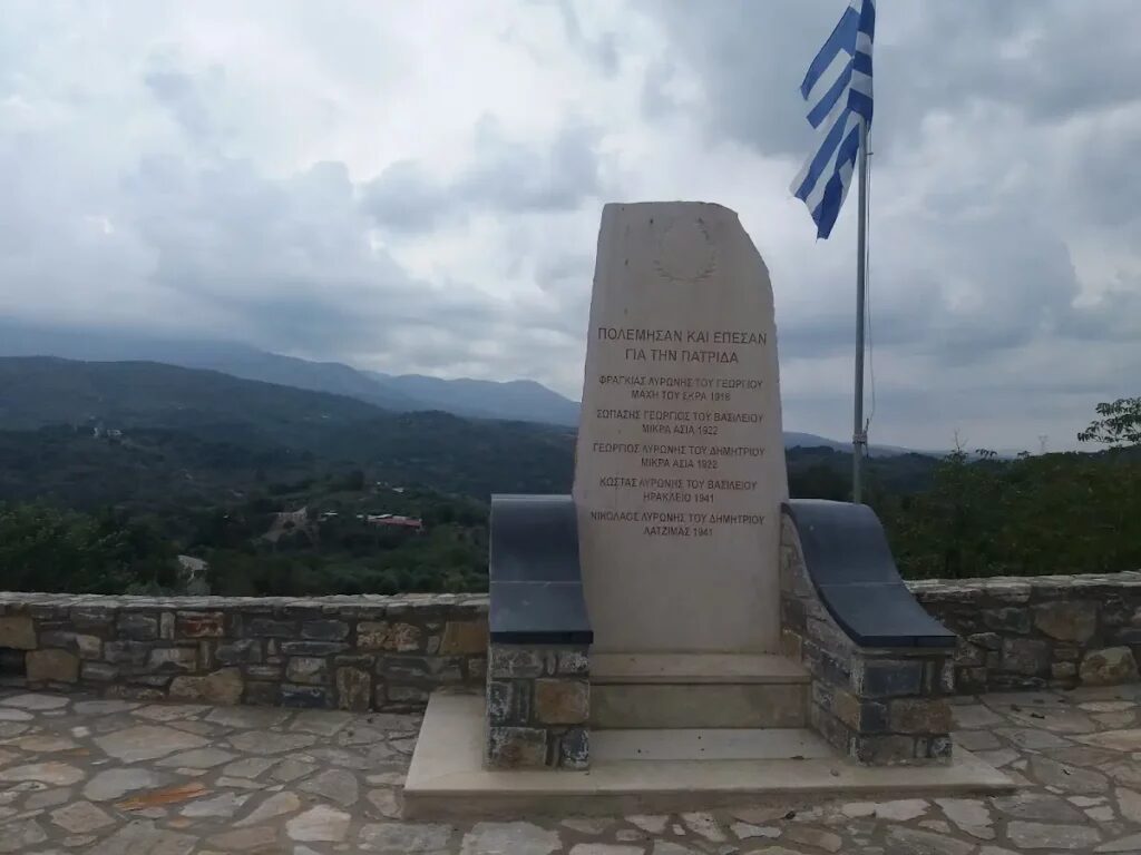 Apartments and hotels in Apladiana village from Crete Island