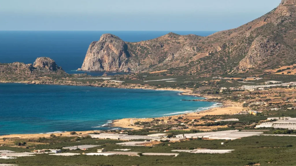 Apartments and hotels in Falasarna from Crete Island