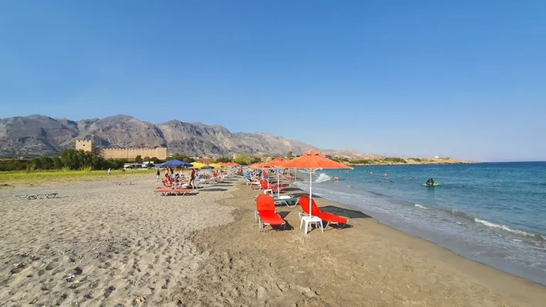 Apartments and hotels in Frangokastello from Crete Island