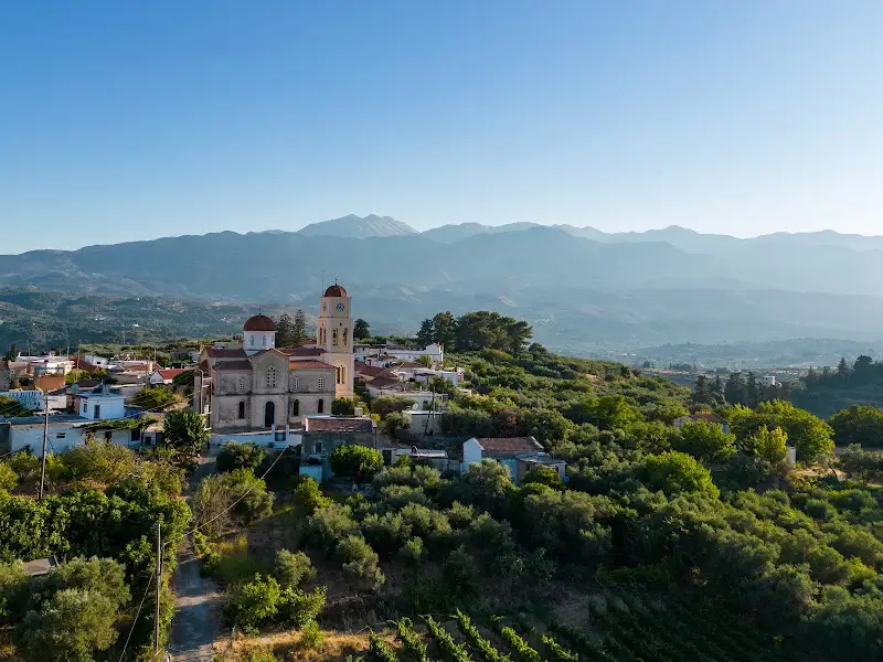 Apartments and hotels in Kalamitsi Alexandrou from Crete Island