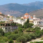 Apartments and hotels in Kavousi from Crete Island