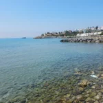 Apartments and hotels in Makry Gialos town from Crete Island