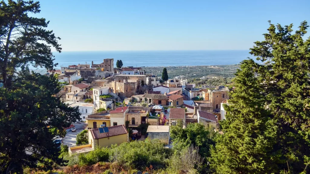 Apartments and hotels in Maroulas from Crete Island