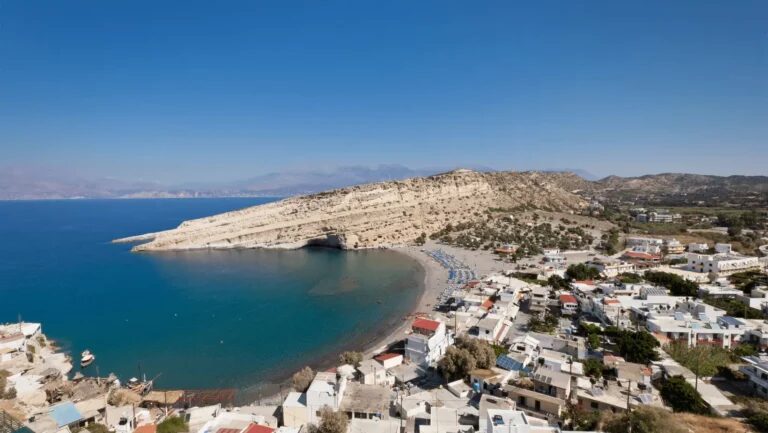 Matala Village, Crete: Caves, Beach and the Hippie Legend