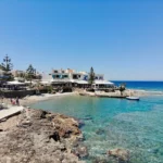 Apartments and hotels in Mochlos village from Crete Island