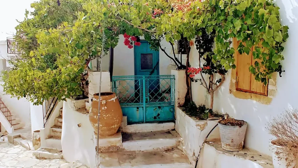 Apartments and hotels in Pefkoi village from Crete Island