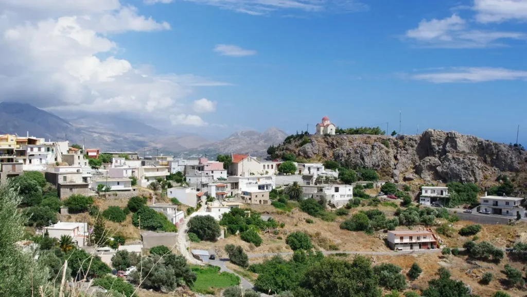 Apartments and hotels in Sellia from Crete Island