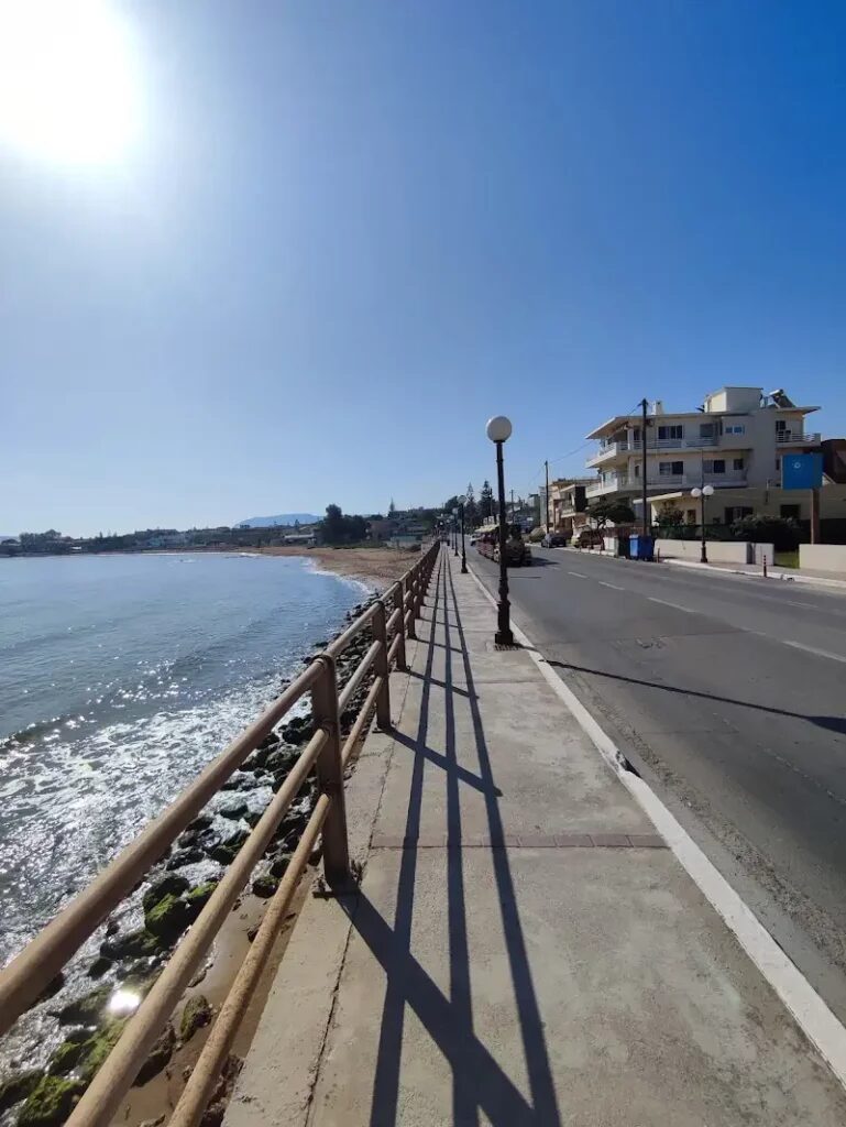 Apartments and hotels in Stalos from Crete Island