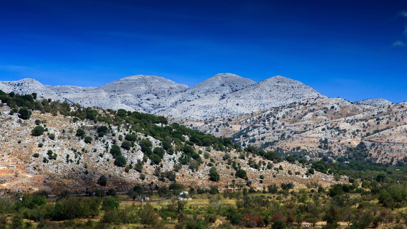 Dikti Mountains in Crete
