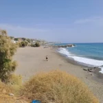 Arvi beach Heraklion with Sand beach and Blue water