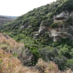 Astrakiano Gorge in Heraklion Region on Crete Island
