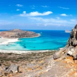 Balos Beach and Lagoon Chania with White Sand beach and Turquoise water