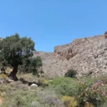 Chochlakies Gorge in Lassithi Region on Crete Island