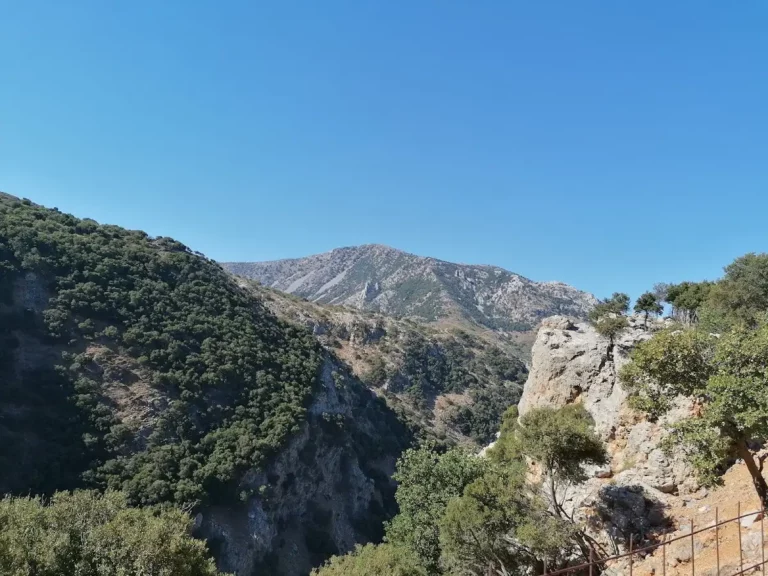Embasa Gorge in Heraklion Region on Crete Island