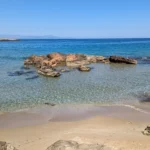 Kalathas beach Chania with Sand beach and Blue water