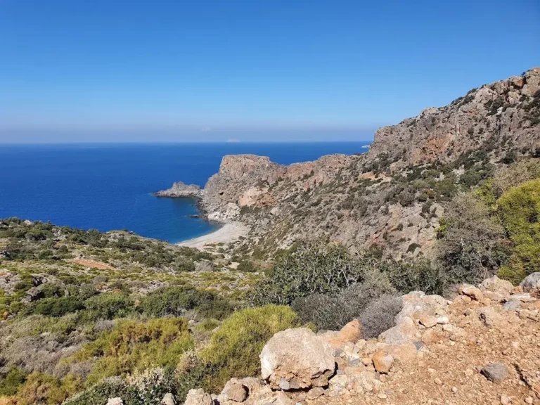 Kambos Gorge in Chania Region on Crete Island