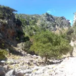 Kandanos Gorge in Chania Region on Crete Island