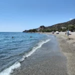 Kastri beaches Heraklion with Pebbles beach and Blue water