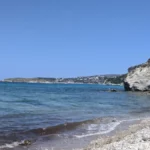 Kera beach Chania with Sand beach and Blue water
