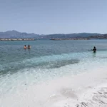 Kimzu Sea Lounge Beach Lassithi with Fine Pebbles beach and Blue water