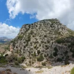 Kissos Gorge in Rethymno Region on Crete Island