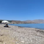 Livadia beach Kissamos Chania with Pebbles beach and Blue water