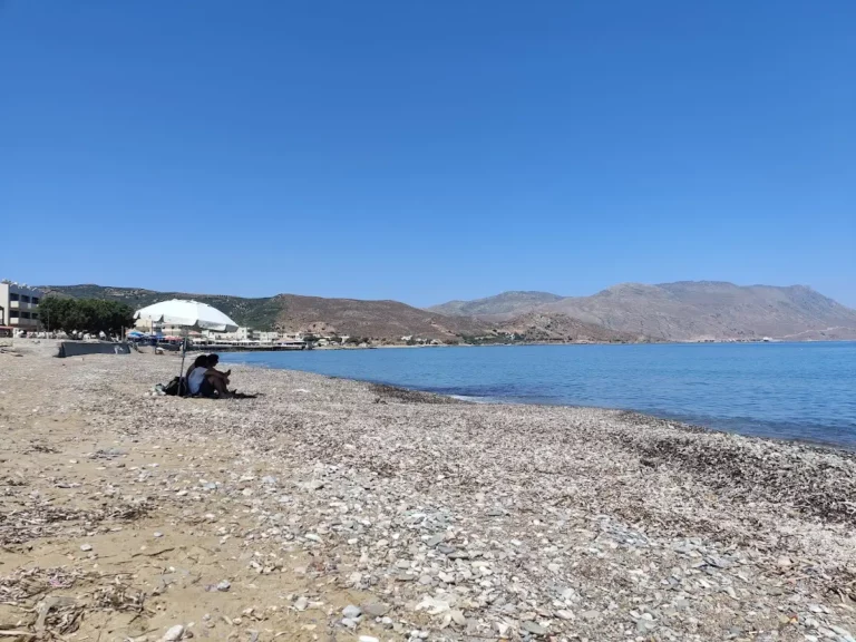 Livadia beach Kissamos Chania with Pebbles beach and Blue water