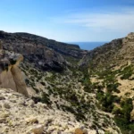 Martsalo Gorge in Heraklion Region on Crete Island