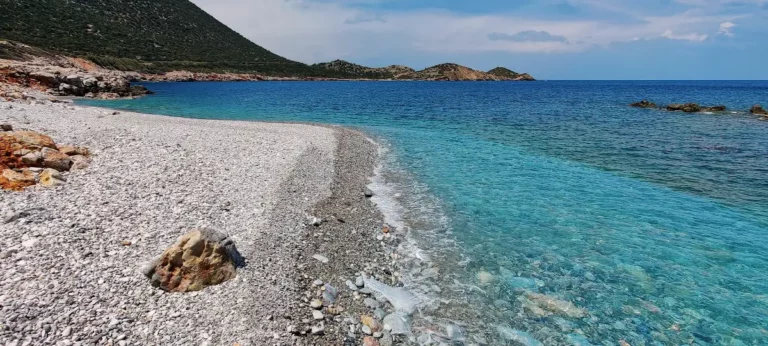 Propatoumenos beaches Rethymno with Pebbles beach and Blue water
