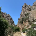 Roka Gorge in Chania Region on Crete Island