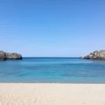 Skinaria beach Rethymno with Fine Pebbles beach and Turquoise water