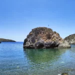Stena beach Heraklion with Fine Pebbles beach and Blue water