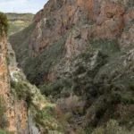 Topolia Gorge in Chania Region on Crete Island
