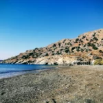 Tsoutsouras beach Heraklion with Sand beach and Blue water